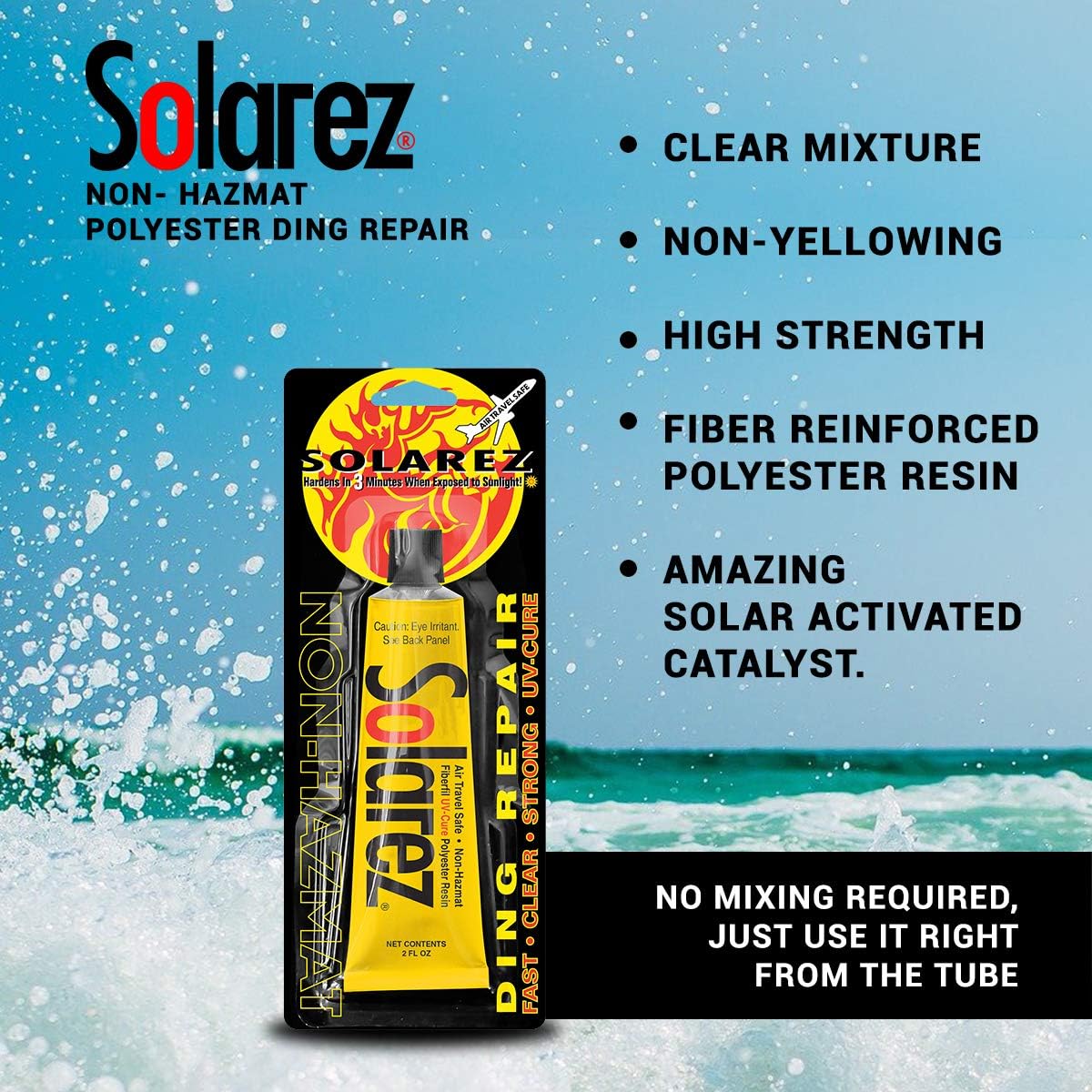 Solarez Polyester 2oz Tube