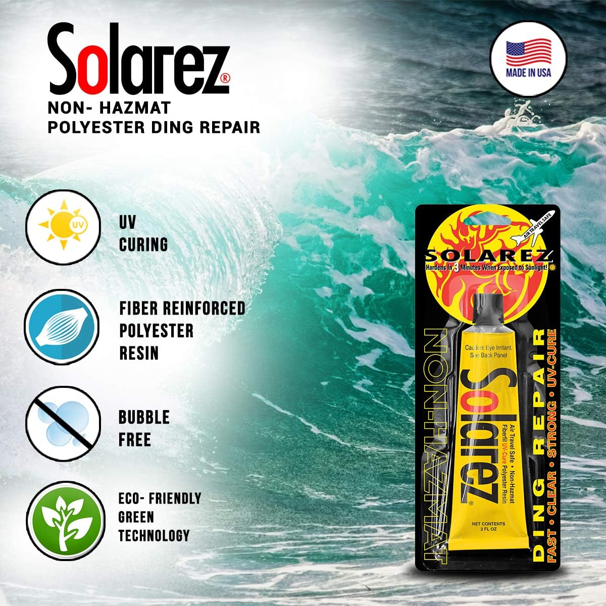 Solarez Polyester 2oz Tube