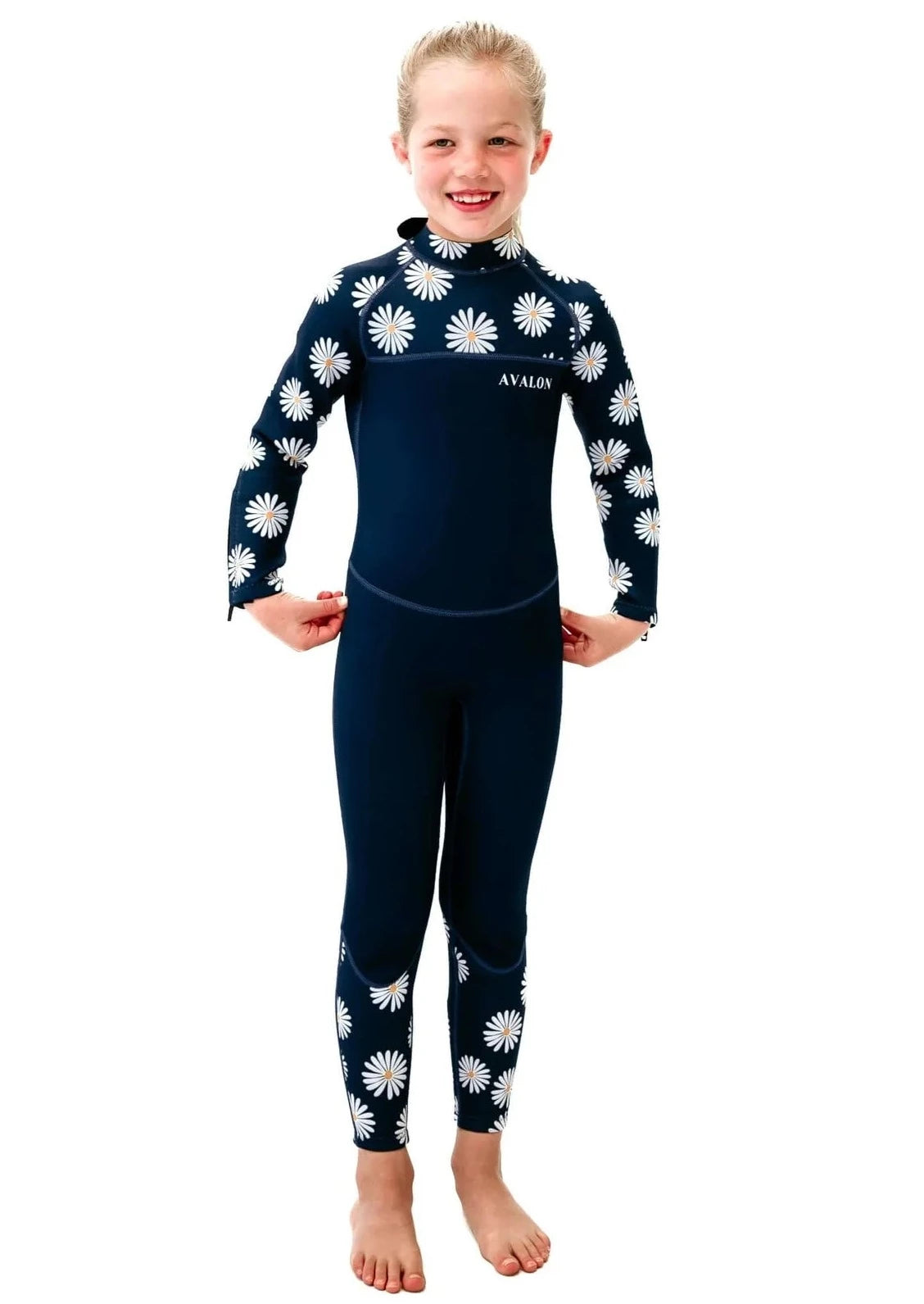 Mollymook Wetsuit - Navy Daisy (Size 6)