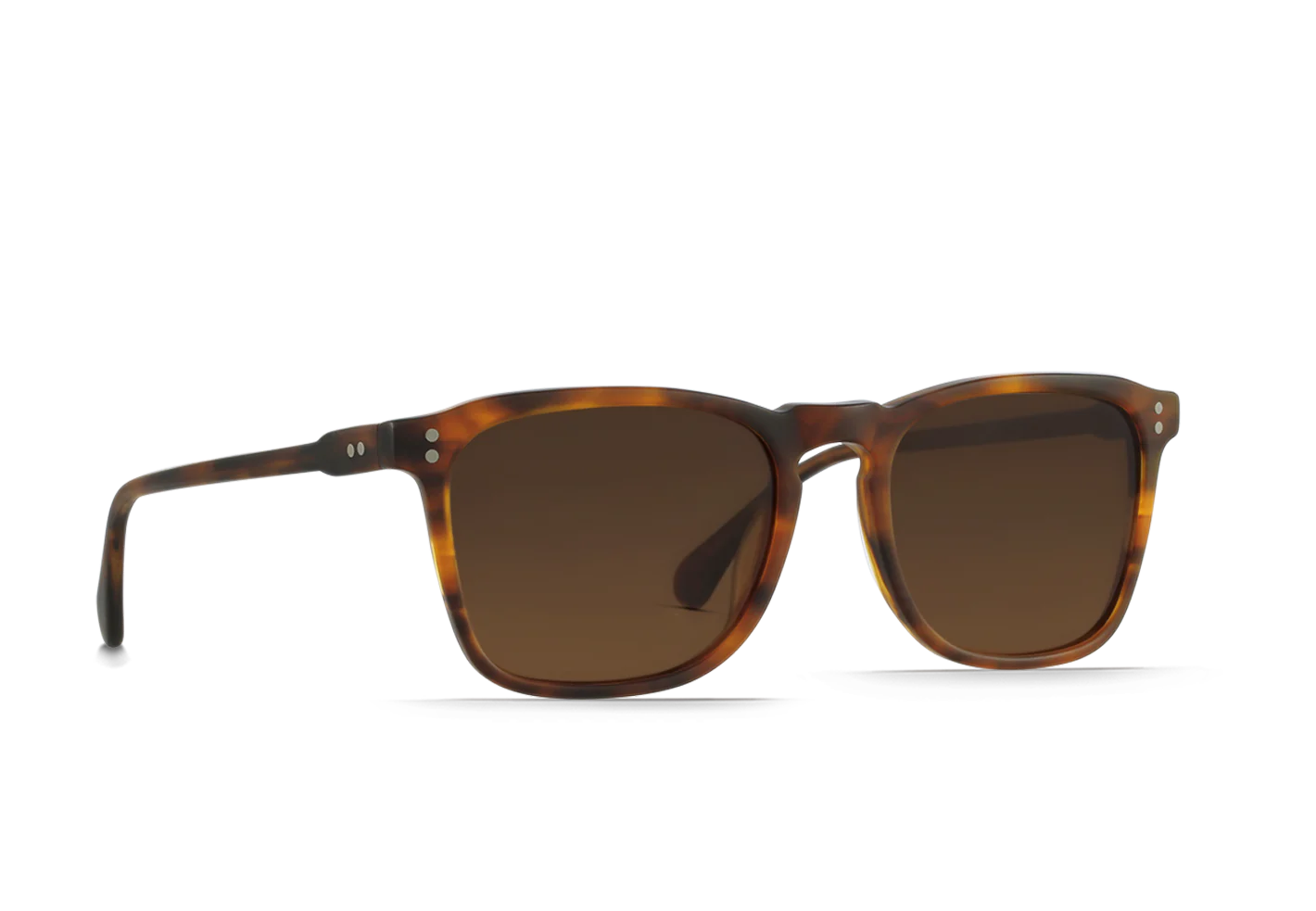 WILEY Men's Square Sunglasses (MATTE ROOTBEER)
