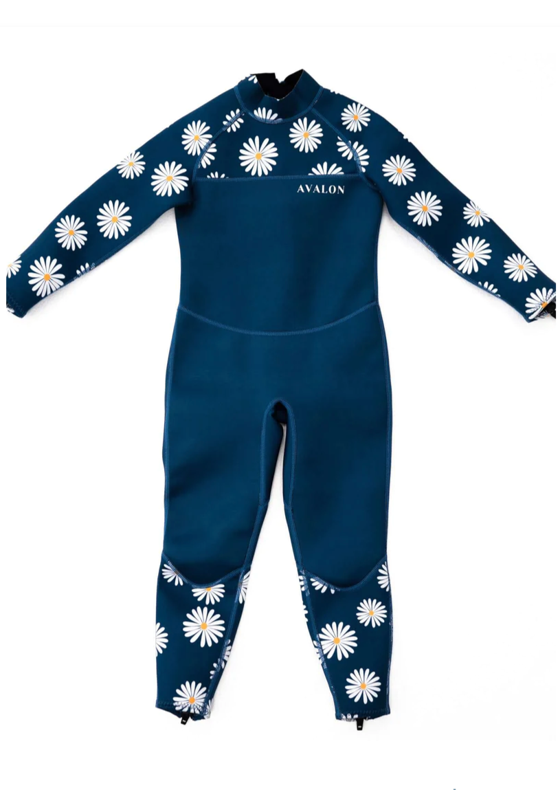 Mollymook Wetsuit - Navy Daisy (Size 6)