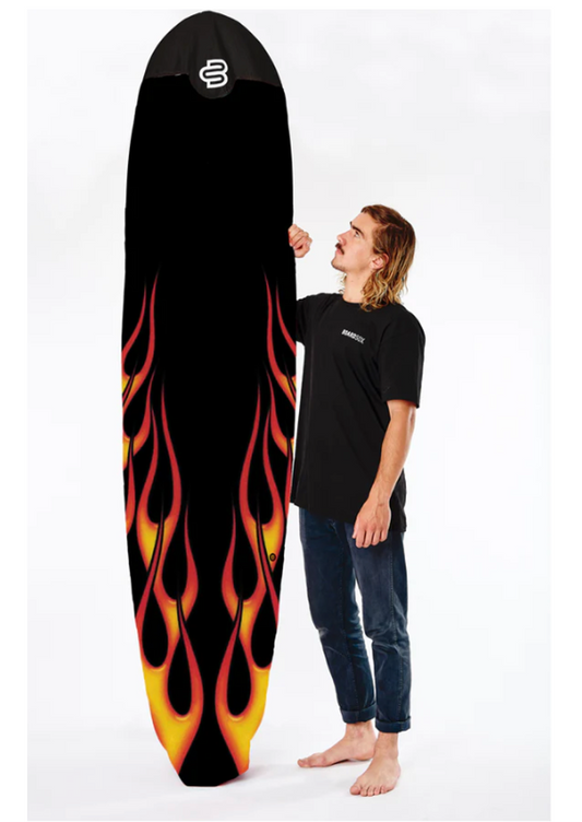 Long Board Cover - Flames (10 ft)