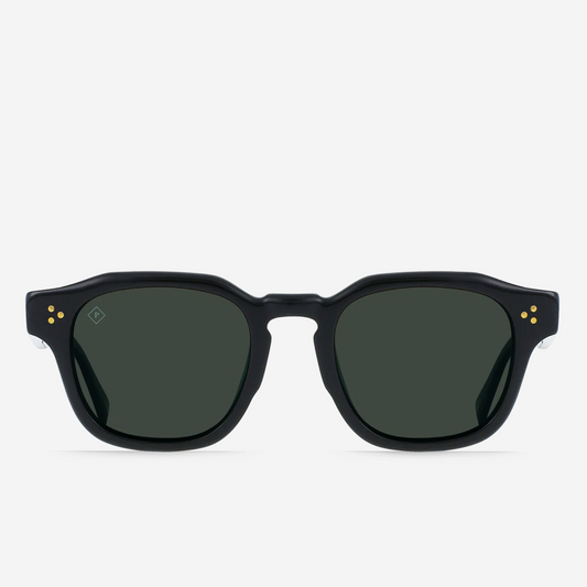 RUNE Men's Square Sunglasses (CRYSTAL BLACK)