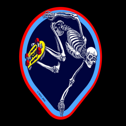 Sticker decal OG Skate Skeleton