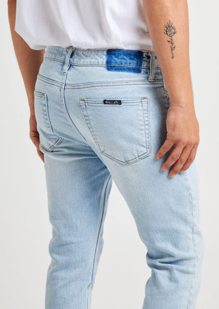 Reefer Taper Rising Seas Jeans - Beach Blue (Size 30)