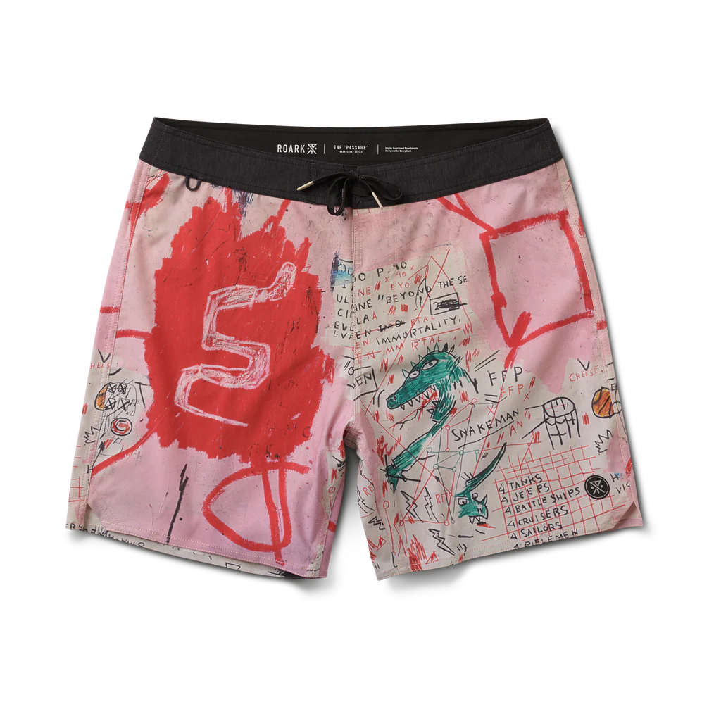 Passage Basquiat Board shorts 17" PINK (Size 30)
