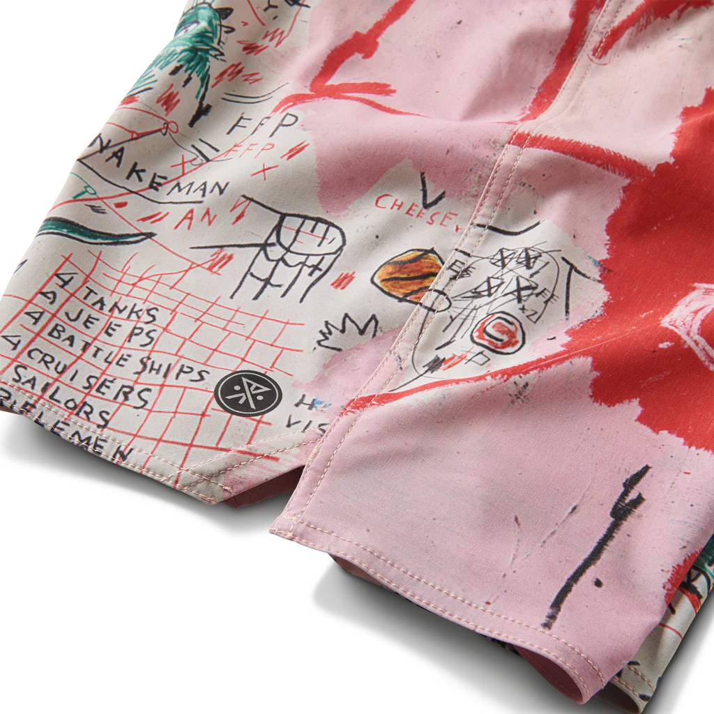 Passage Basquiat Board shorts 17" PINK (Size 30)
