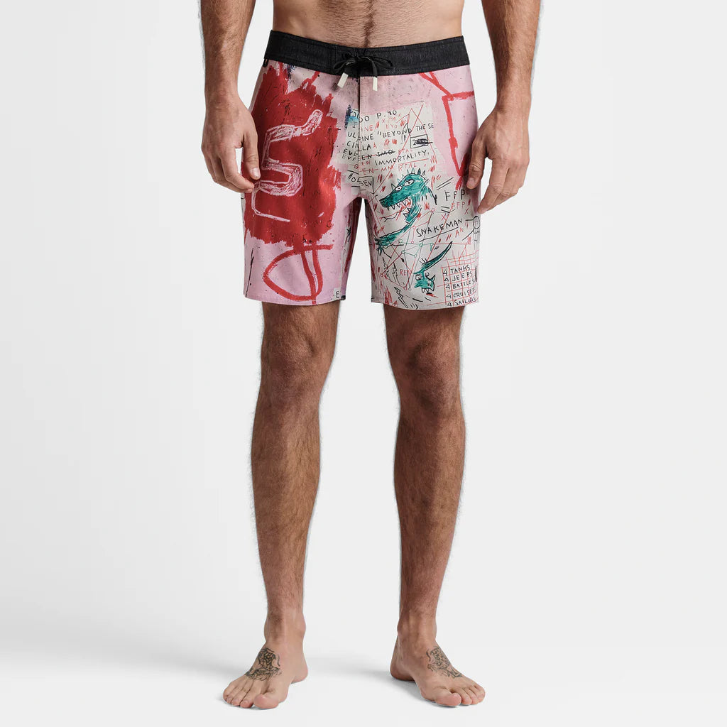 Passage Basquiat Board shorts 17" PINK (Size 30)