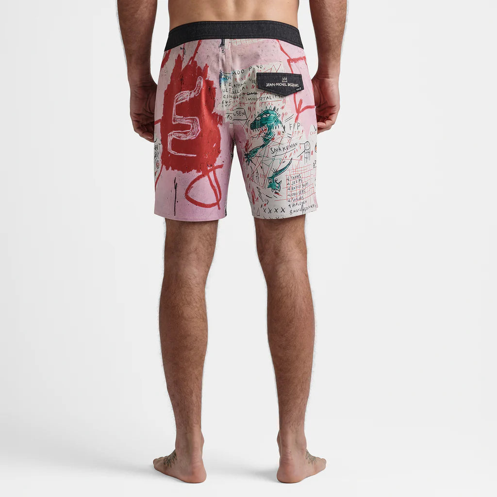 Passage Basquiat Board shorts 17" PINK (Size 30)